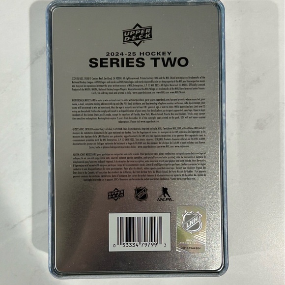 Hockey series two tin with some random hockey cards - Picture 2 of 3